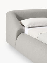 Suzi Çift Kişilik Karyola Gri