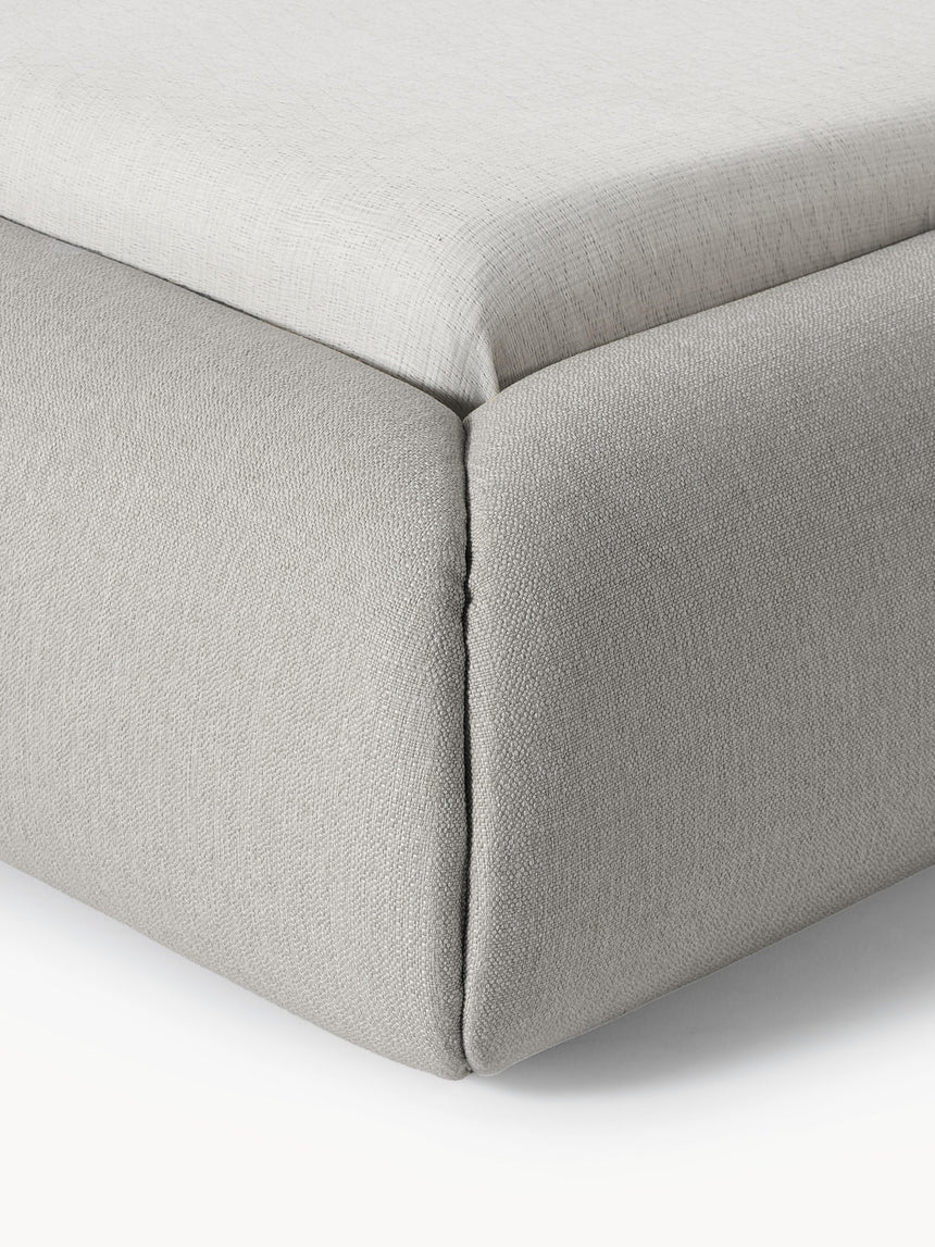 Suzi Çift Kişilik Karyola Gri