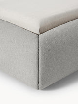 Suzi Çift Kişilik Karyola Gri Bukle