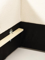 Suzi Çift Kişilik Karyola Kırık Beyaz Teddy