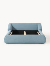 Suzi Çift Kişilik Karyola Mavi Bukle