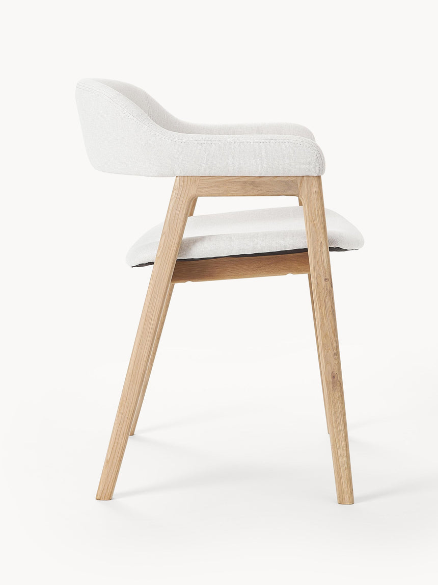 Sweet Ahşap Sandalye Kırık Beyaz