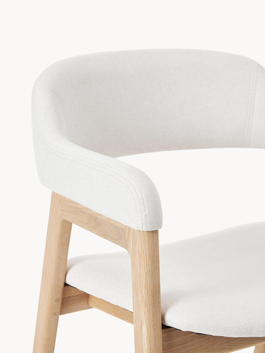 Sweet Ahşap Sandalye Kırık Beyaz