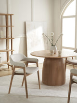 Sweet Ahşap Sandalye Kırık Beyaz Meşe