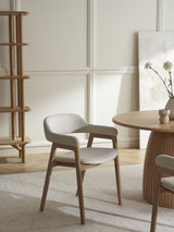 Sweet Ahşap Sandalye Kırık Beyaz Meşe