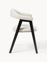 Sweet Ahşap Sandalye Kırık Beyaz Siyah