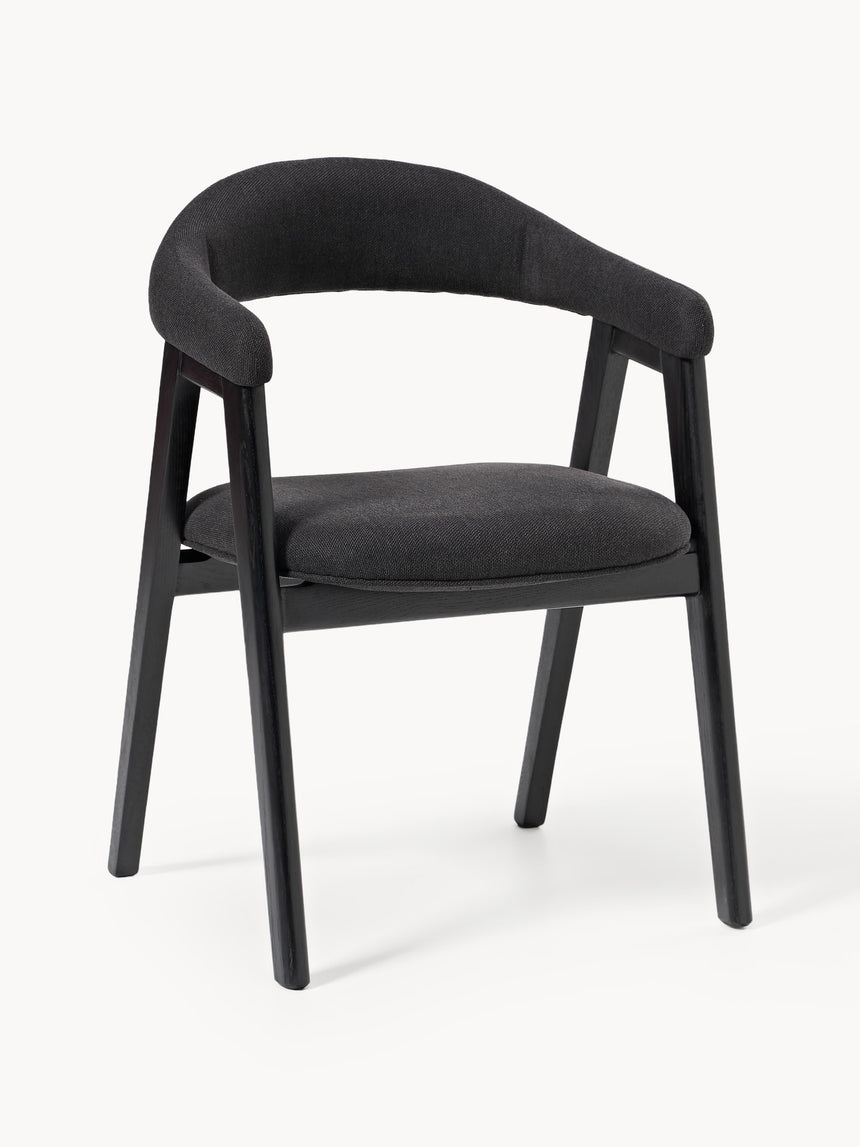 Sweet Ahşap Sandalye Siyah Siyah