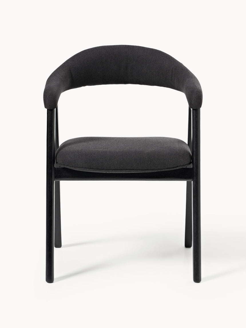 Sweet Ahşap Sandalye Siyah Siyah