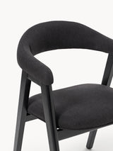 Sweet Ahşap Sandalye Siyah Siyah