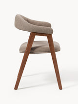 Sweet Ahşap Sandalye Vizon Ceviz