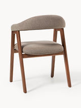 Sweet Ahşap Sandalye Vizon Ceviz