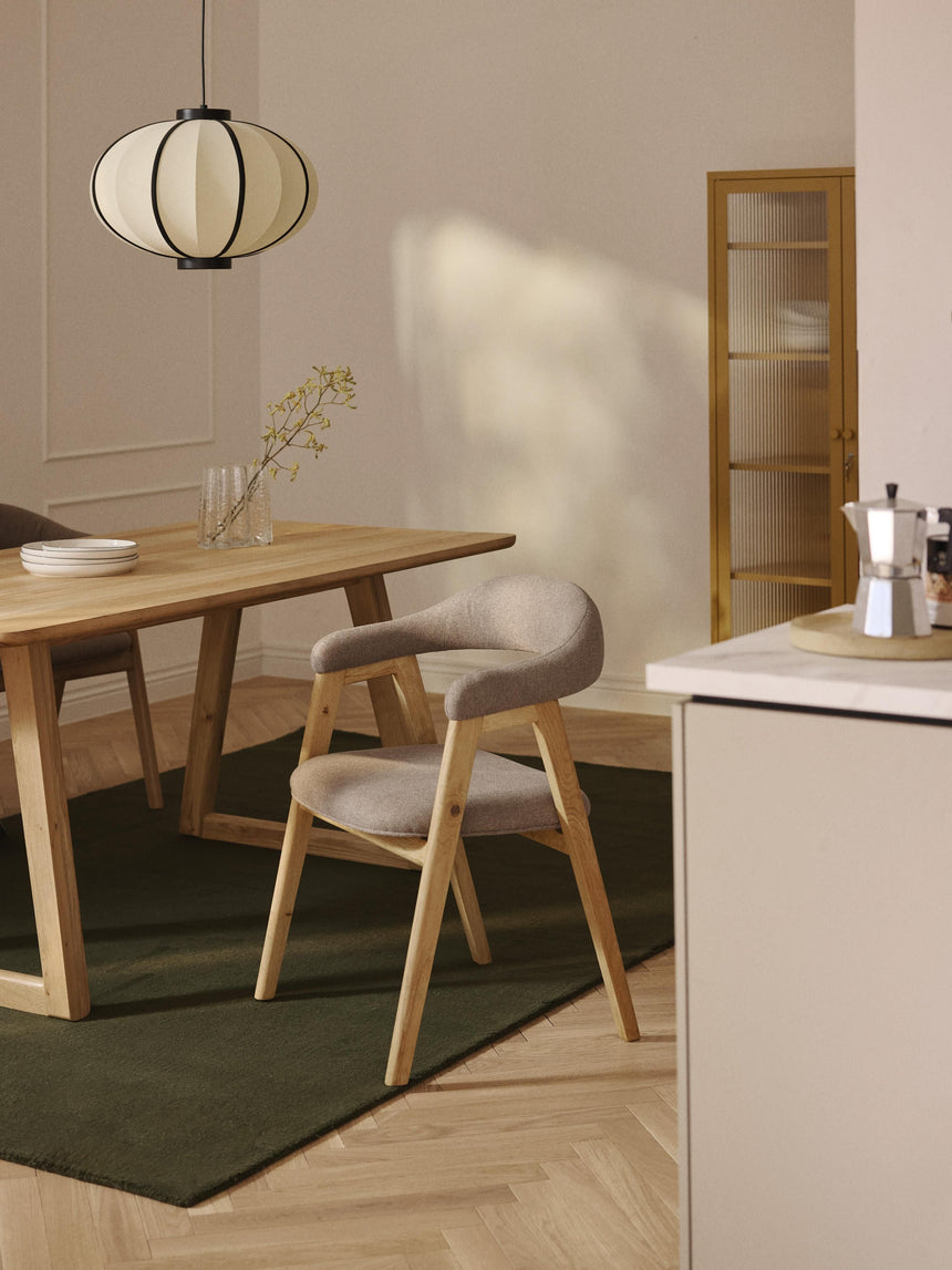 Sweet Ahşap Sandalye Vizon Meşe