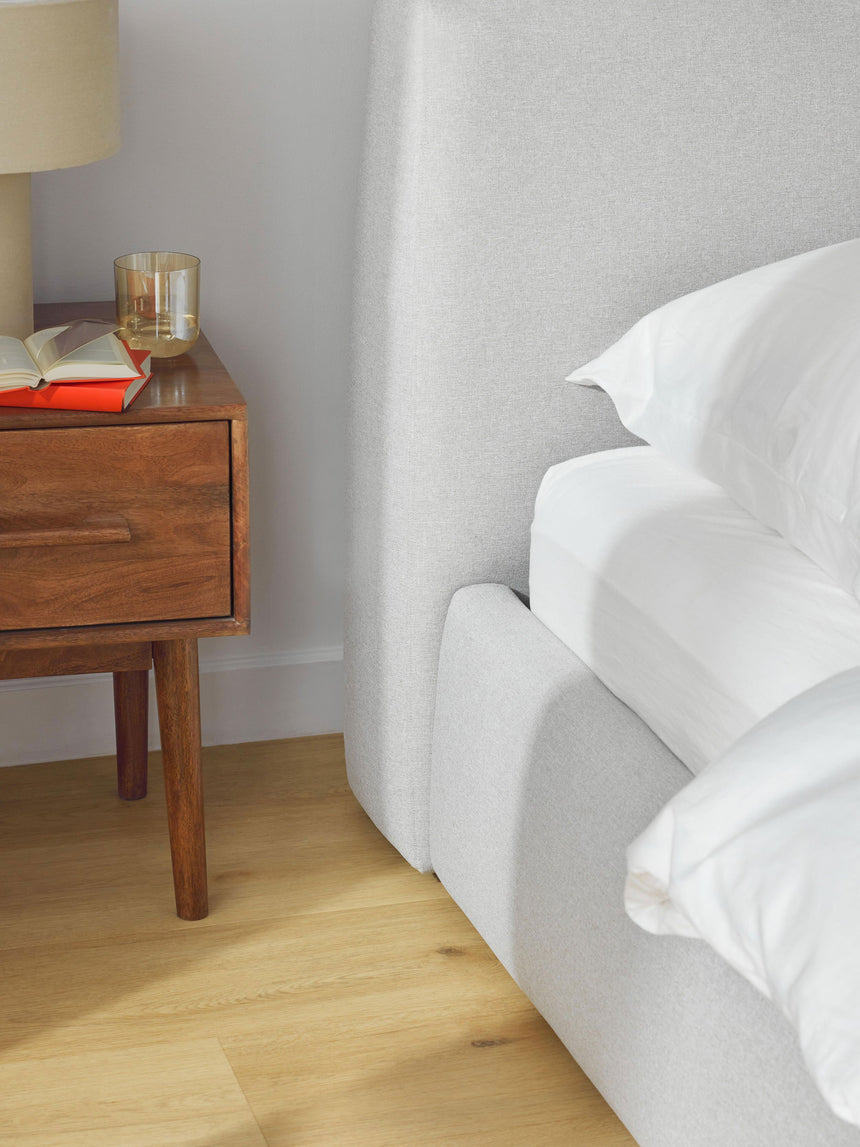 Swift Çift Kişilik Karyola Açık Gri