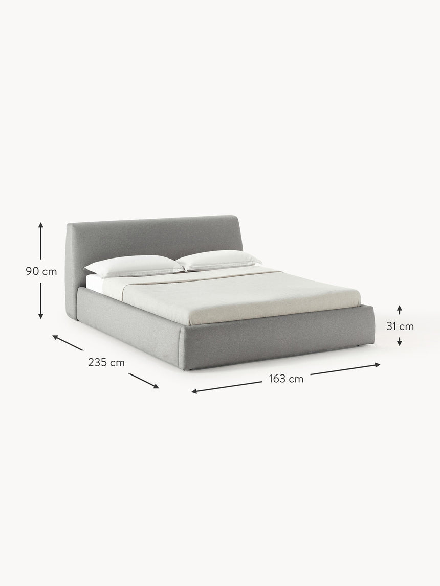 Swift Çift Kişilik Karyola Antrasit