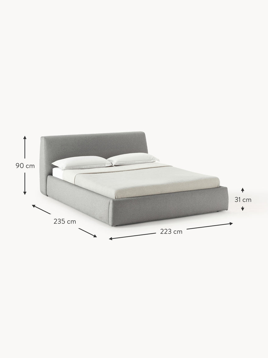 Swift Çift Kişilik Karyola Antrasit