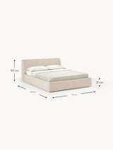 Swift Çift Kişilik Karyola Bej