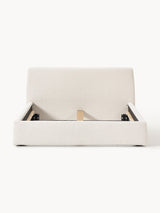 Swift Çift Kişilik Karyola Kırık Beyaz Bukle