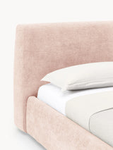 Swift Çift Kişilik Karyola Şeftali Dokuma Kadife