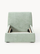 Swift Tek Kişilik Karyola Adaçayı Yeşili Dokuma Kadife