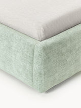 Swift Tek Kişilik Karyola Adaçayı Yeşili Dokuma Kadife