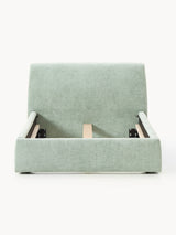 Swift Tek Kişilik Karyola Adaçayı Yeşili Dokuma Kadife