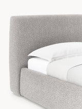 Swift Tek Kişilik Karyola Gri Bukle