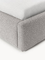 Swift Tek Kişilik Karyola Gri Bukle