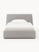 Swift Tek Kişilik Karyola Gri Bukle