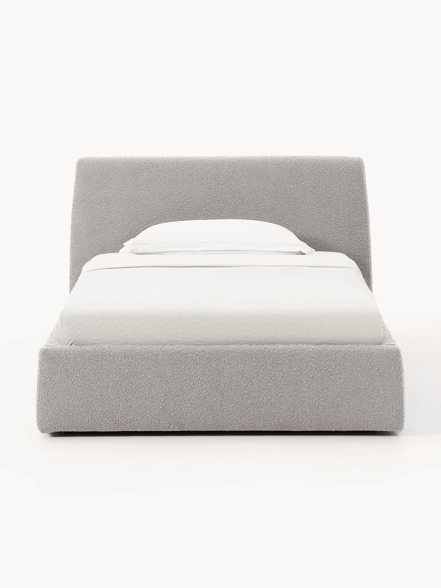 Swift Tek Kişilik Karyola Gri Bukle