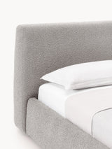 Swift Tek Kişilik Karyola Gri Bukle