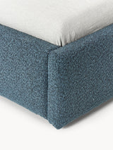 Swift Tek Kişilik Karyola Gri Mavi Bukle