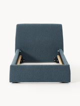 Swift Tek Kişilik Karyola Gri Mavi Bukle