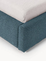 Swift Tek Kişilik Karyola Gri Mavi Bukle