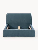 Swift Tek Kişilik Karyola Gri Mavi Bukle