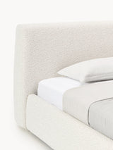 Swift Tek Kişilik Karyola Kırık Beyaz Bukle