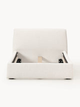 Swift Tek Kişilik Karyola Kırık Beyaz Bukle