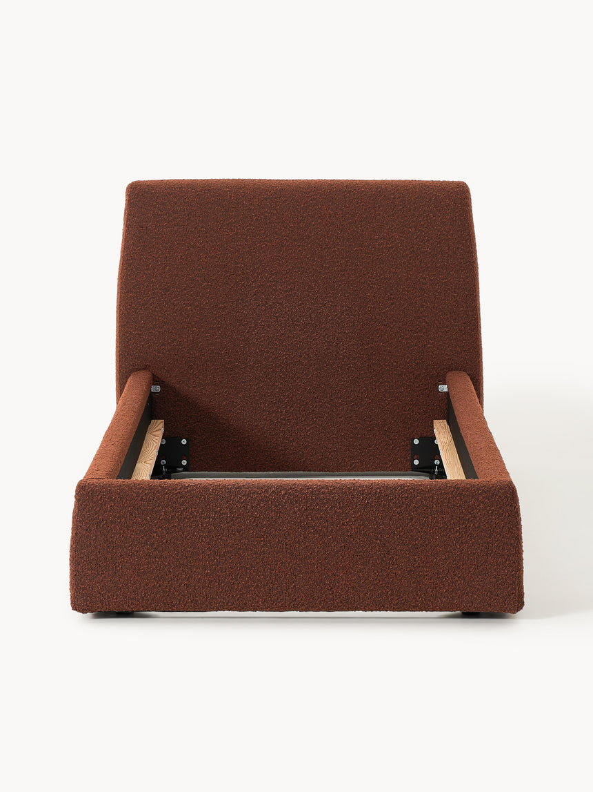 Swift Tek Kişilik Karyola Pişmiş Toprak Bukle