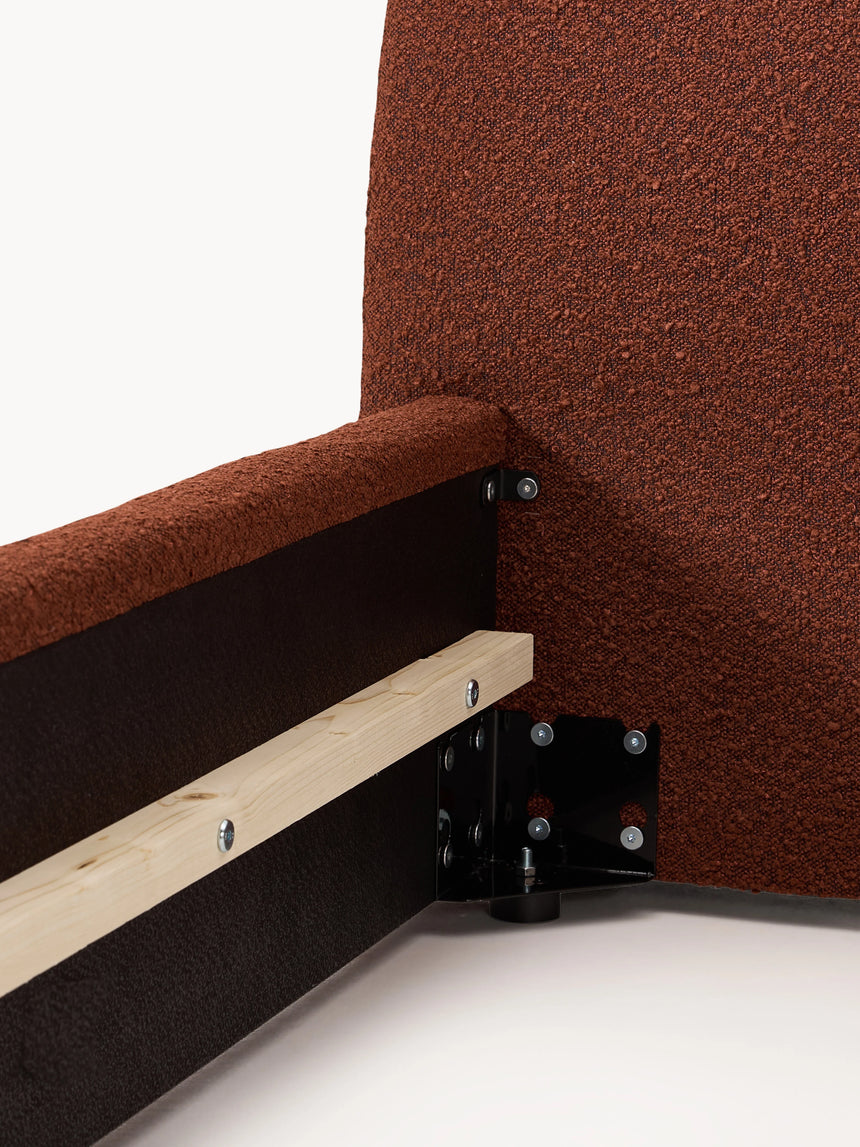 Swift Tek Kişilik Karyola Pişmiş Toprak Bukle