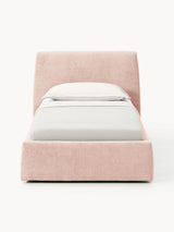 Swift Tek Kişilik Karyola Şeftali Dokuma Kadife