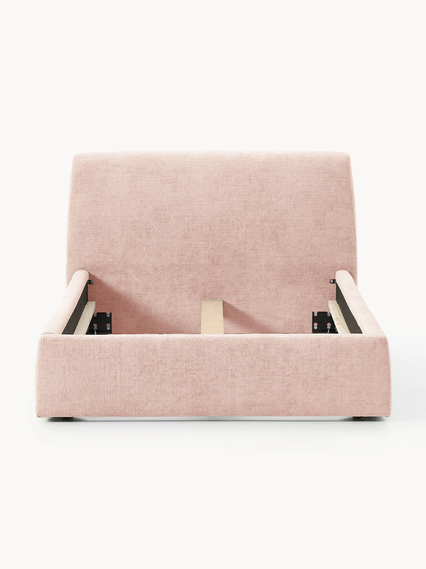 Swift Tek Kişilik Karyola Şeftali Dokuma Kadife