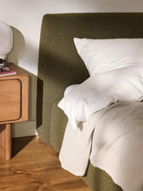 Swift Tek Kişilik Karyola Zeytin Yeşili Bukle