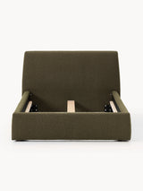 Swift Tek Kişilik Karyola Zeytin Yeşili Bukle