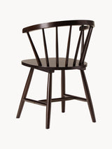 Taliant Ahşap Sandalye Koyu Ceviz