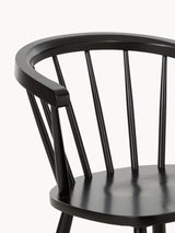 Taliant Ahşap Sandalye Siyah