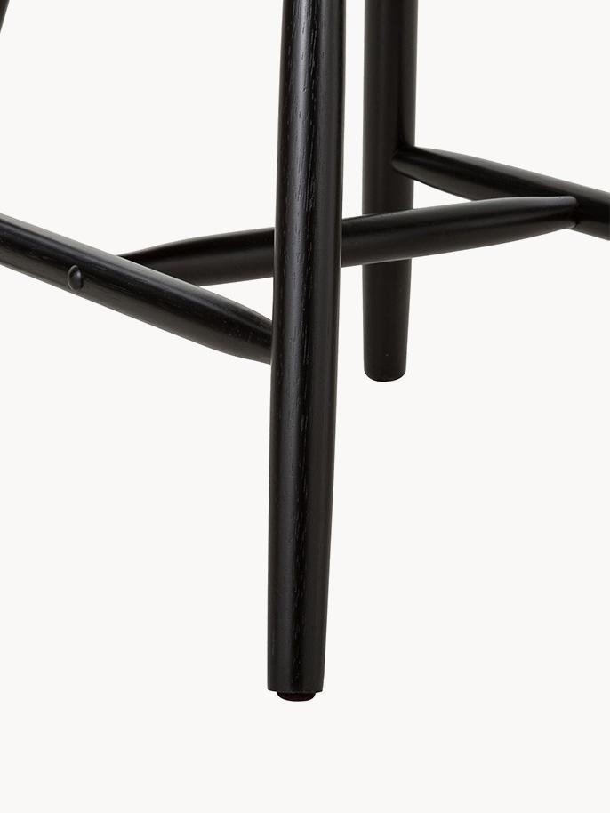 Taliant Ahşap Sandalye Siyah