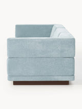 Terim Dörtlü Koltuk Açık Mavi Dokuma Kumaş