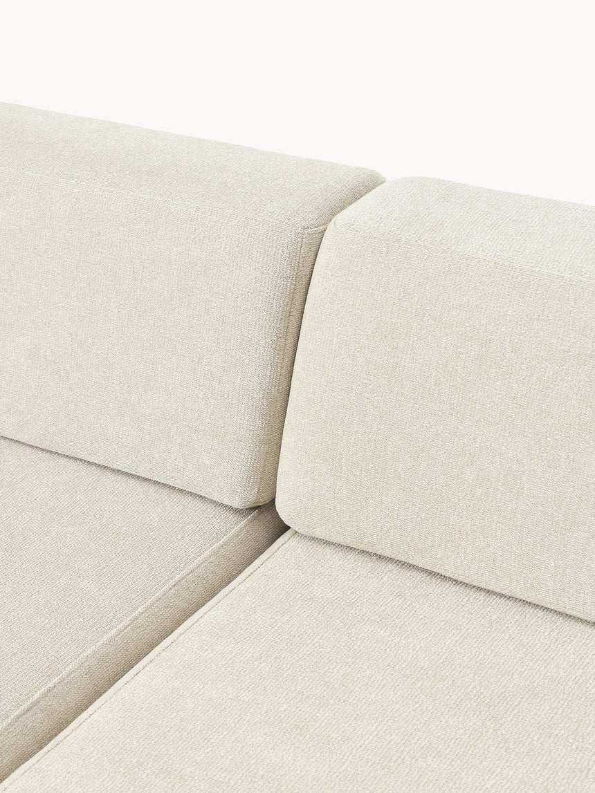 Terim Dörtlü Koltuk Bej Dokuma Kumaş