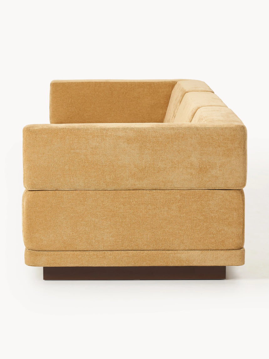 Terim Dörtlü Koltuk Hardal Sarısı Dokuma Kumaş