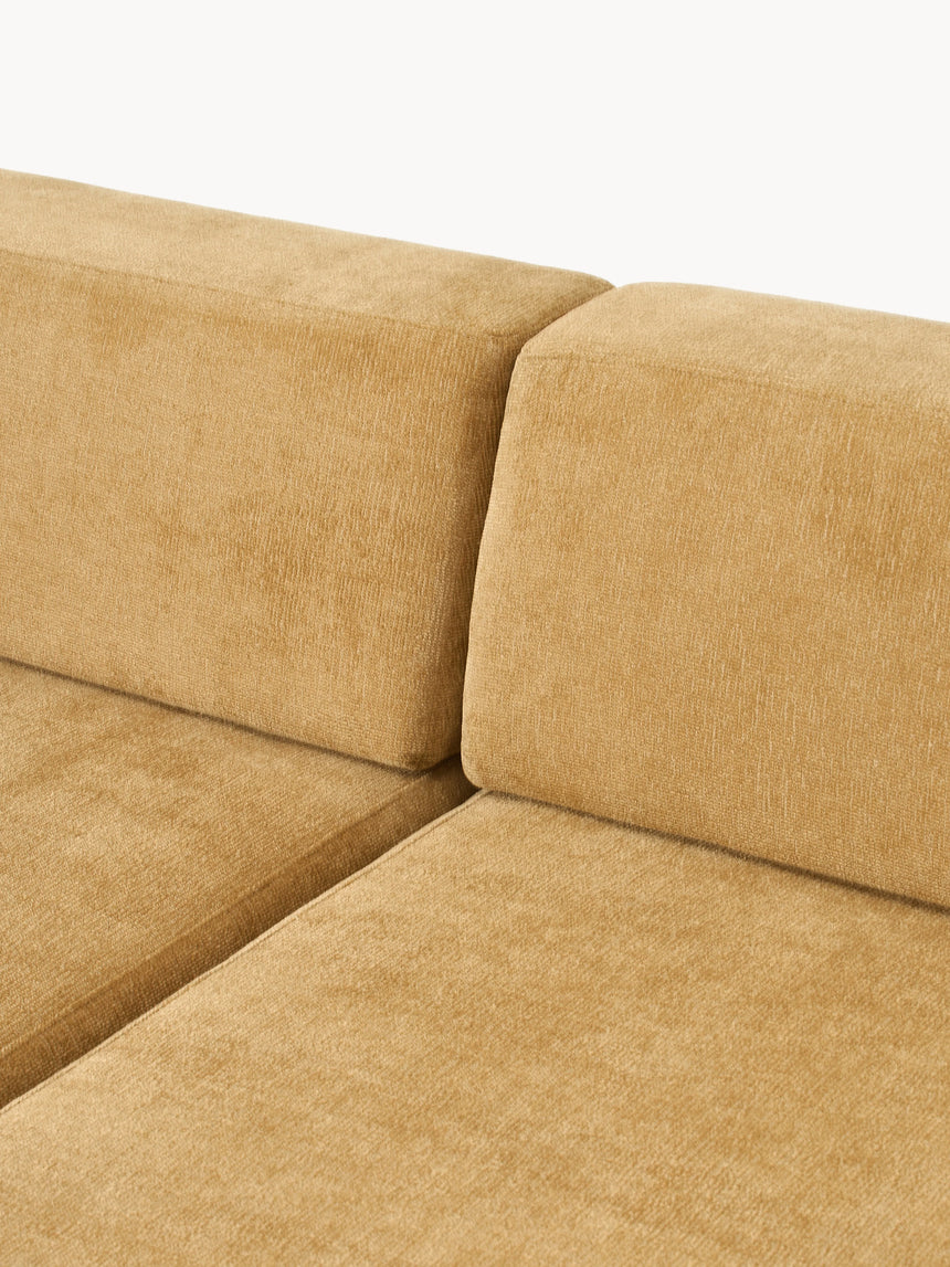 Terim Dörtlü Koltuk Hardal Sarısı Dokuma Kumaş