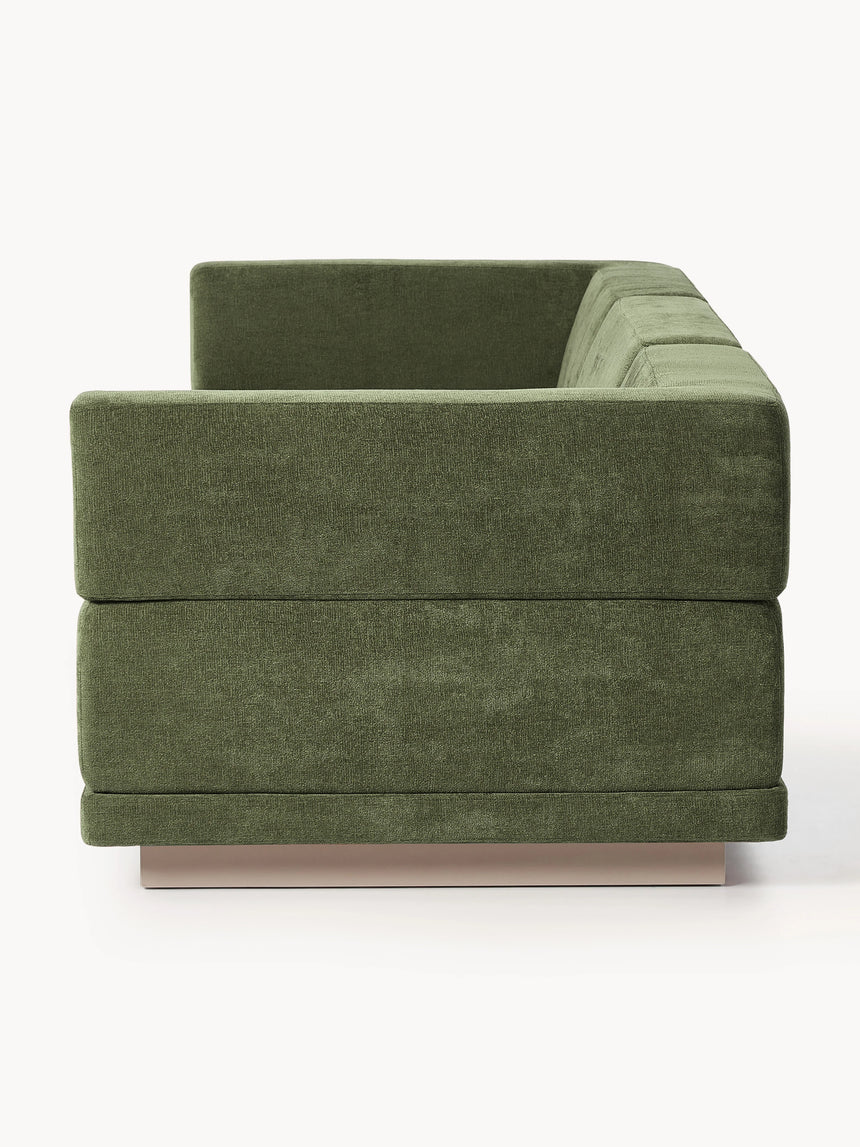 Terim Dörtlü Koltuk Yeşil Dokuma Kumaş